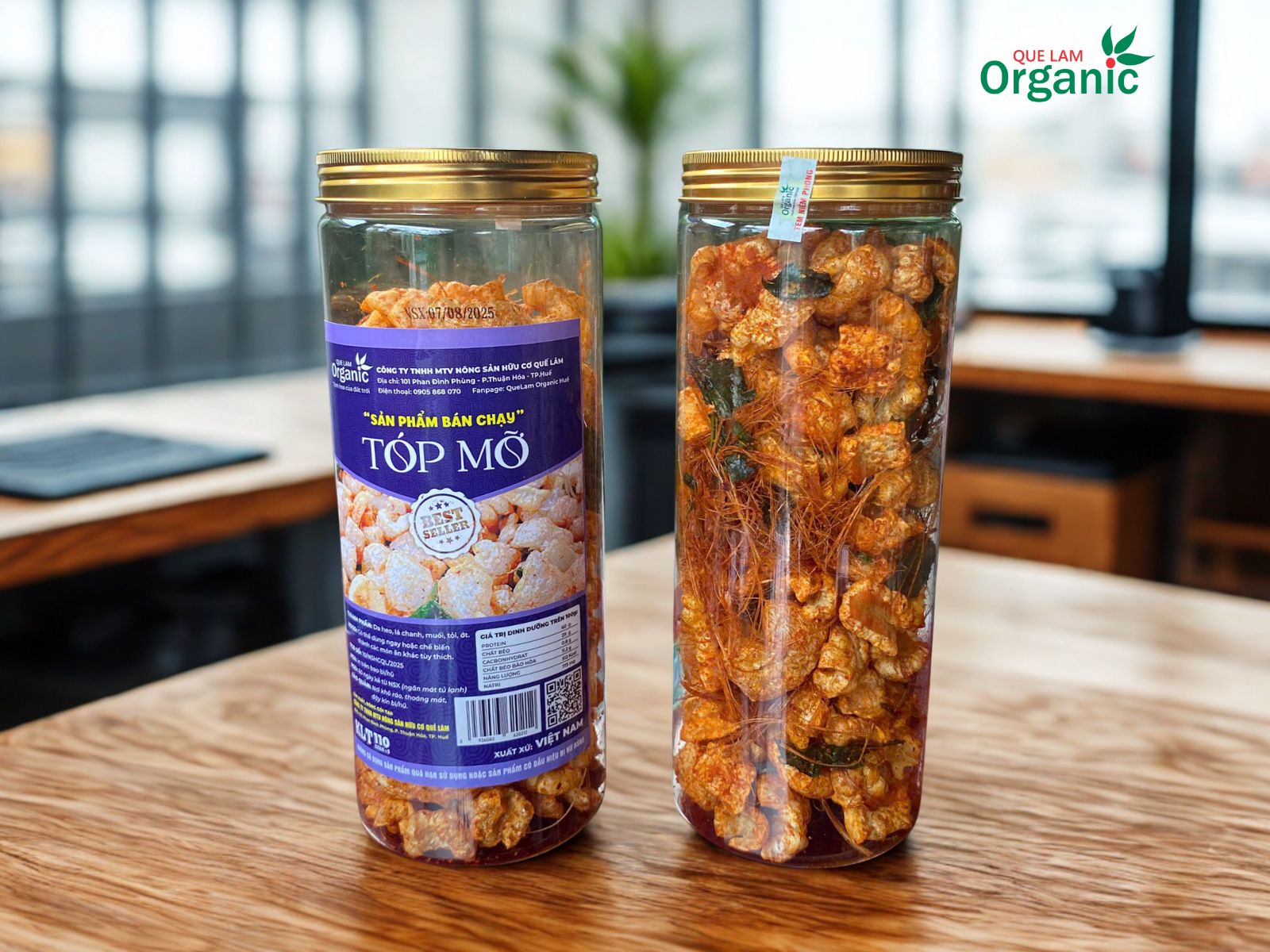 Tóp mỡ Quế Lâm có gia vị